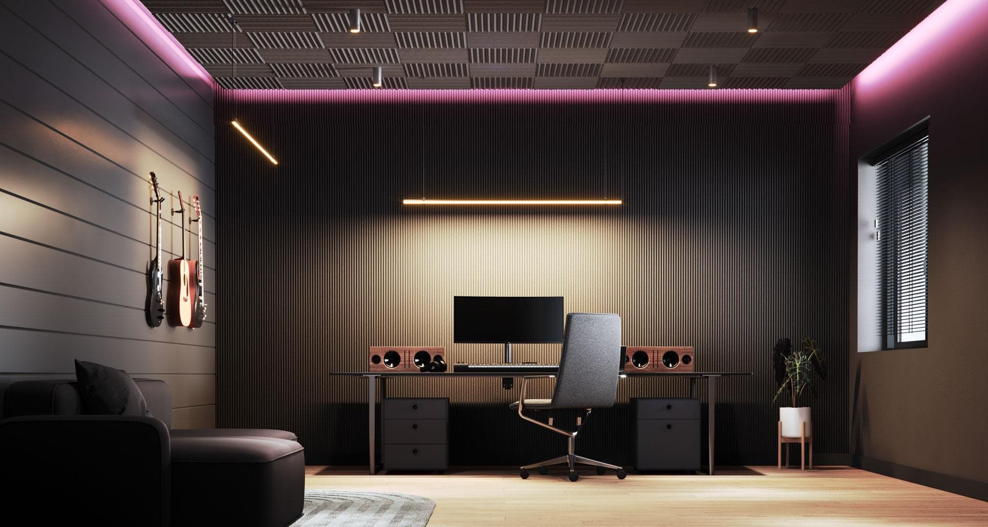 Estudio de grabación — Planta segunda
